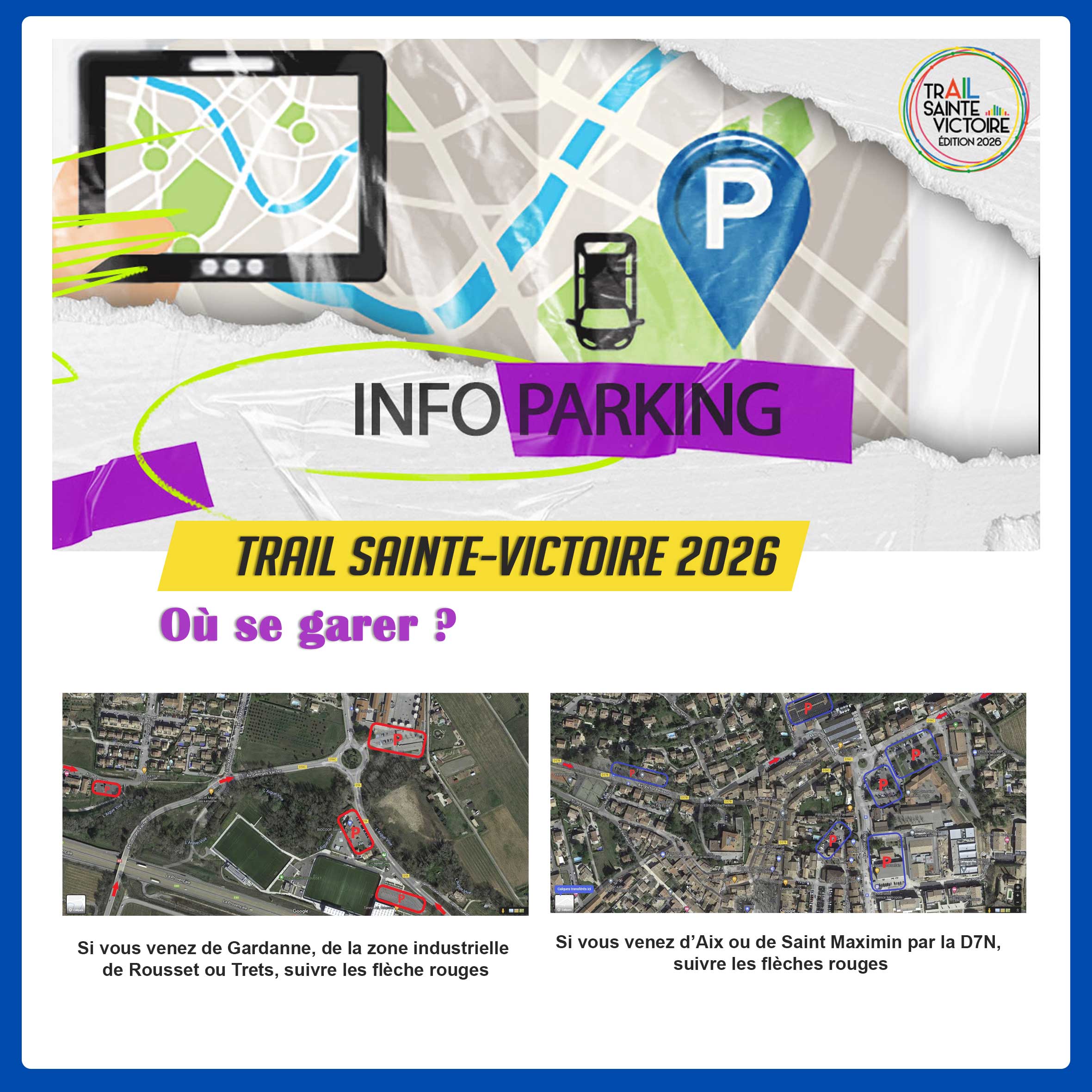 🅿️ INFORMATIONS PARKING — TSV 2026