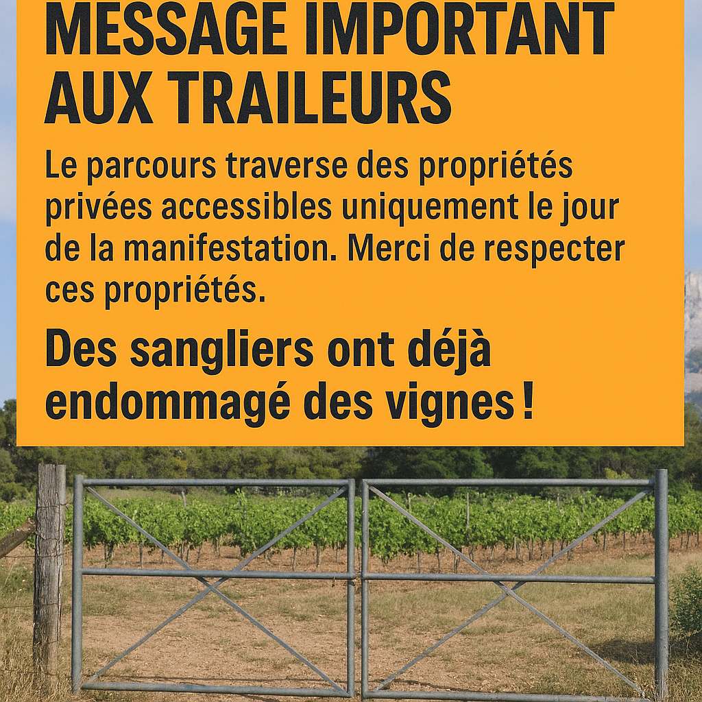 🚨 MESSAGE IMPORTANT À TOUS LES TRAILERS 🚨